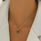 Lxalry 18K Gold-Plated Mood Responsive Necklace