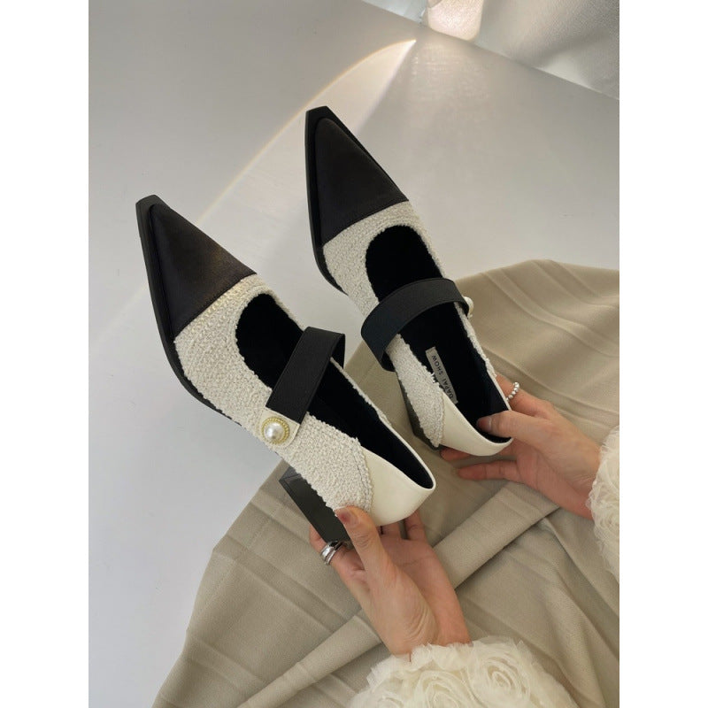 Scarpe con tacco a spillo e temperamento selvaggio