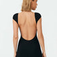 Women Backless Suit Fashion Style Backless Slim-fit Short Jumpsuit Backless Slim Fit Vacation Outfit