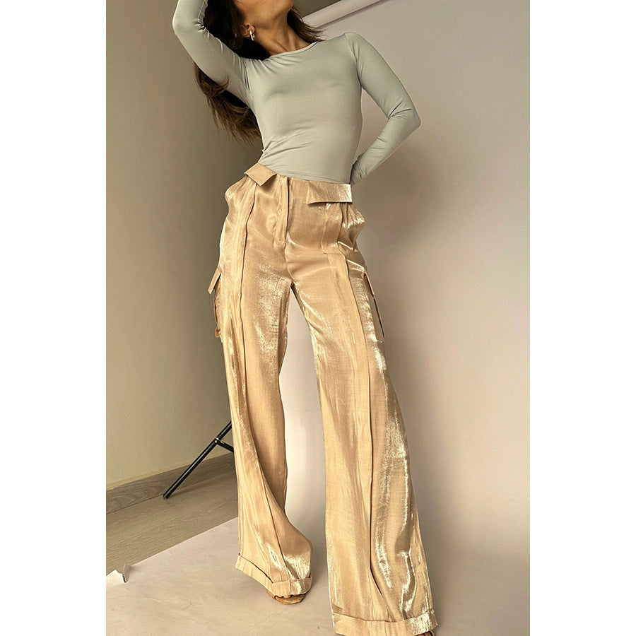 New Fashion Casual Vacation Trousers Womens Clothing
