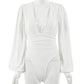 Casual high-end stitching slim-fit jumpsuit