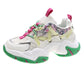 Scarpe sportive casual traspiranti da donna in stile coreano, autunno, nuovo, colorblock