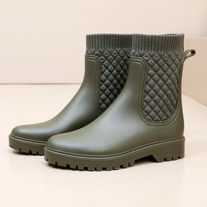 Women's Rain Waterproof Rain Anti-slip Rain Boots