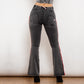 Leggings Donna Sexy Push Up Jeans Denim Pantaloni Svasati
