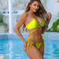 European And American Slim Fit Slimming High Waist Sexy Bikini Women's Swimsuit