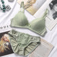 Biancheria intima da donna senza anello in acciaio sezione sottile raccogliere pizzo sexy