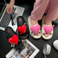 Three-dimensional Love Letter Women's Sandals