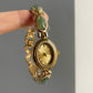 Jade Oval Small Dial Watch Female Bracelet