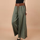 Women's Loose Cotton And Linen Wide Leg Pants
