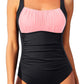 Bikini estivo sexy con scollo quadrato