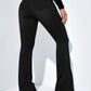 Women's Slim-fit Jeans Pants With Flared Design Fashion Casual High Waist Stretch Trousers