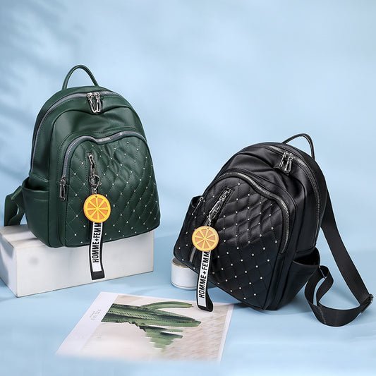 Zaino scolastico per studenti con filo da ricamo Lingge