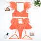 Reggiseno intimo donna in pizzo con mutandine e lingerie sexy in piuma