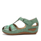 Casual Women's Sandals Stitching Non-slip Light Soft Tendon Bottom Plus Size Retro