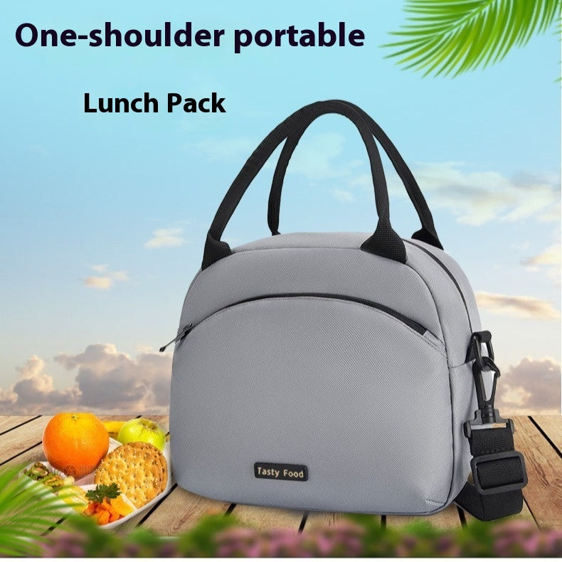 Tragbare Lunchbox-Schultertasche mit großem Fassungsvermögen