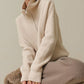 Khaki Knitted Cardigan For Women Autumn