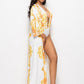 Printed cloak bikini