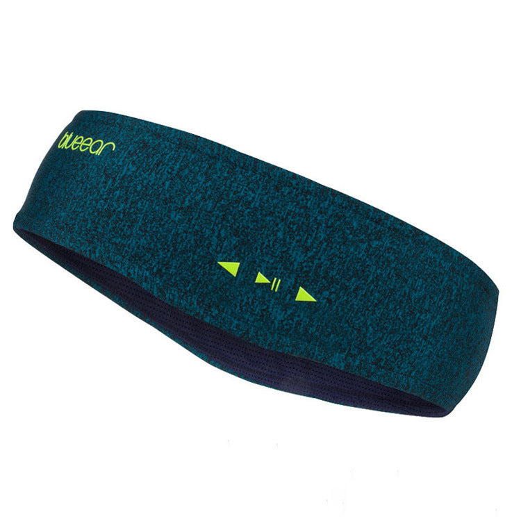 Fascia per capelli con fascia per capelli con Bluetooth wireless per sport all'aria aperta, assorbente del sudore, fascia per capelli ombreggiante per yoga