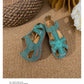 Casual Women's Sandals Stitching Non-slip Light Soft Tendon Bottom Plus Size Retro