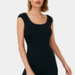 Women Backless Suit Fashion Style Backless Slim-fit Short Jumpsuit Backless Slim Fit Vacation Outfit
