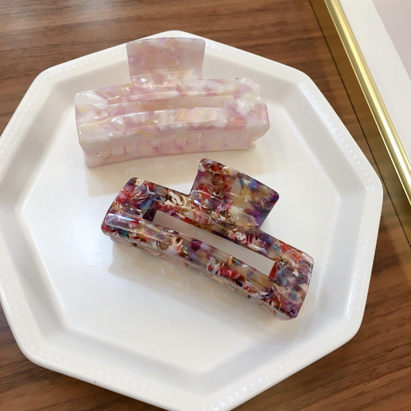 Fermaglio per capelli con coda di cavallo in acetato