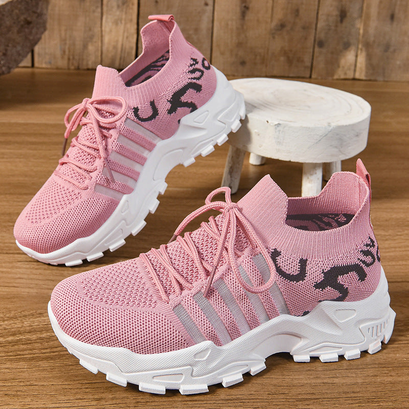 Scarpe traspiranti alla moda in rete da donna