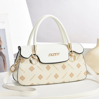 Borsa a tracolla da donna, grande capacità, alla moda, casual, semplice, stampata