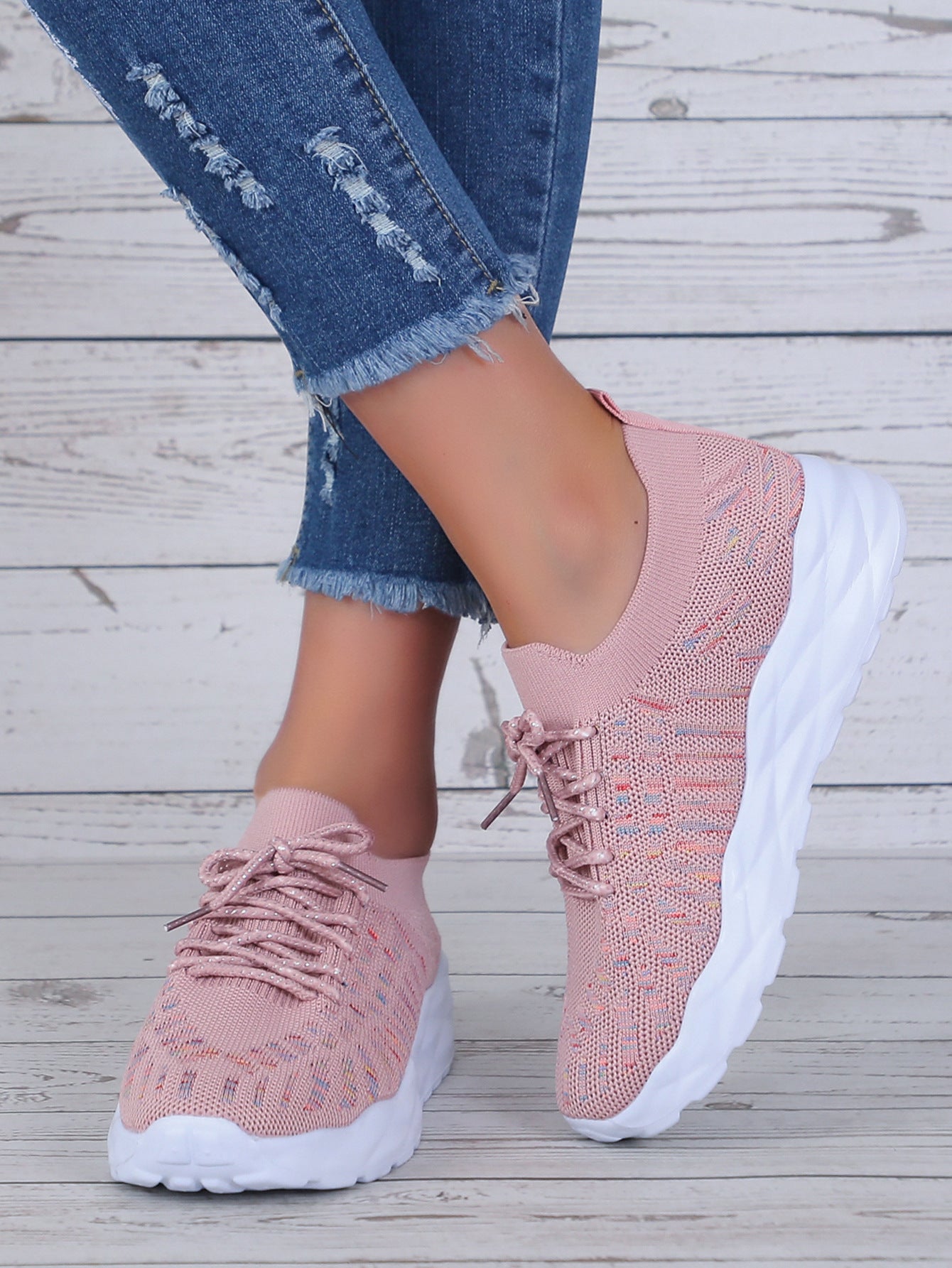 Nuove scarpe sportive e per il tempo libero alla moda estiva taglie forti da donna