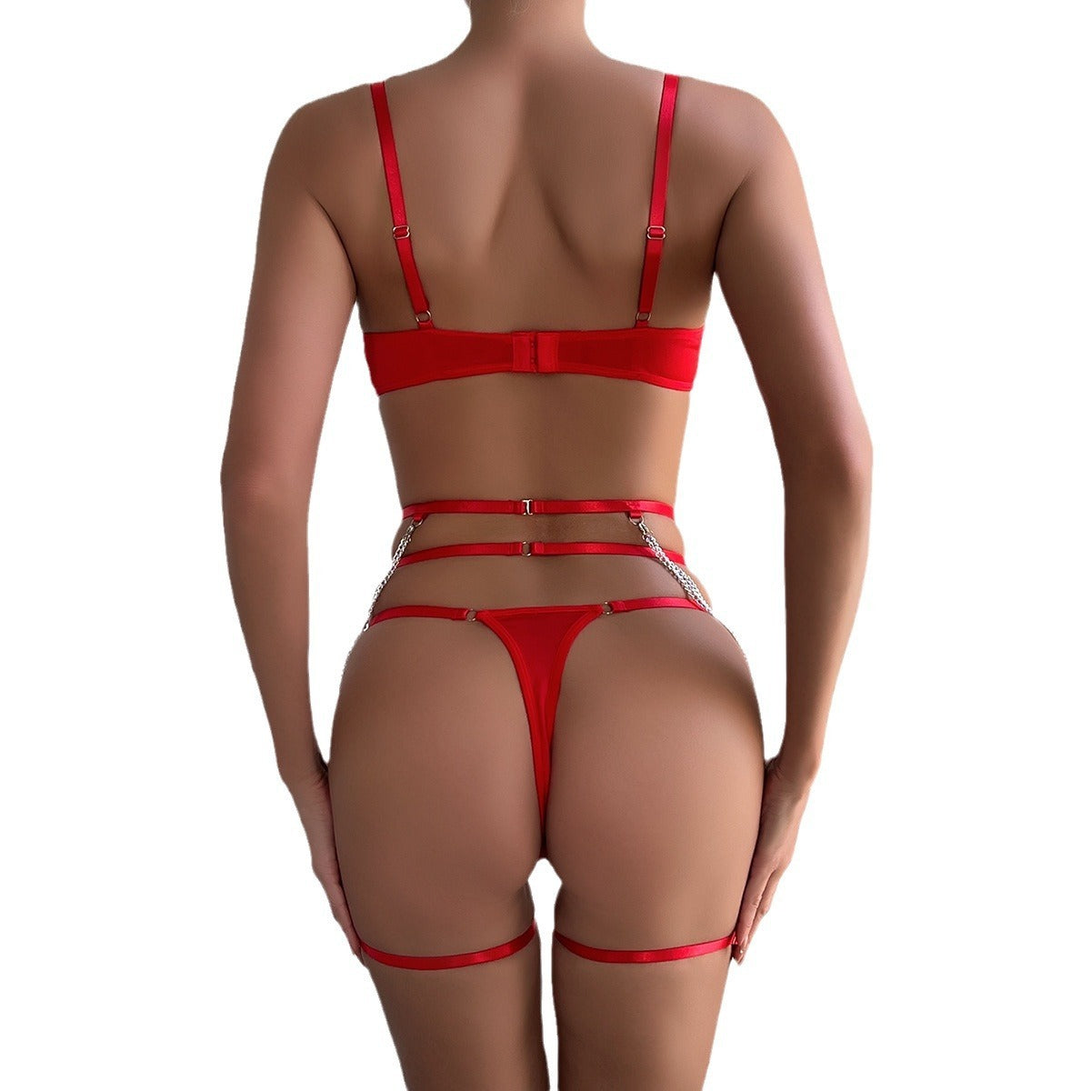 Set di 4 pezzi di biancheria intima europea e americana da donna