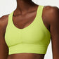 Wide Shoulder Strap I-shaped Strong Support Sports Underwear For Women