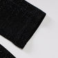 Langärmlige, hochgeschlossene, rückenfreie One-Shoulder-Hose für Damen