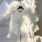 Early Temperament V-neck Long Sleeve Top