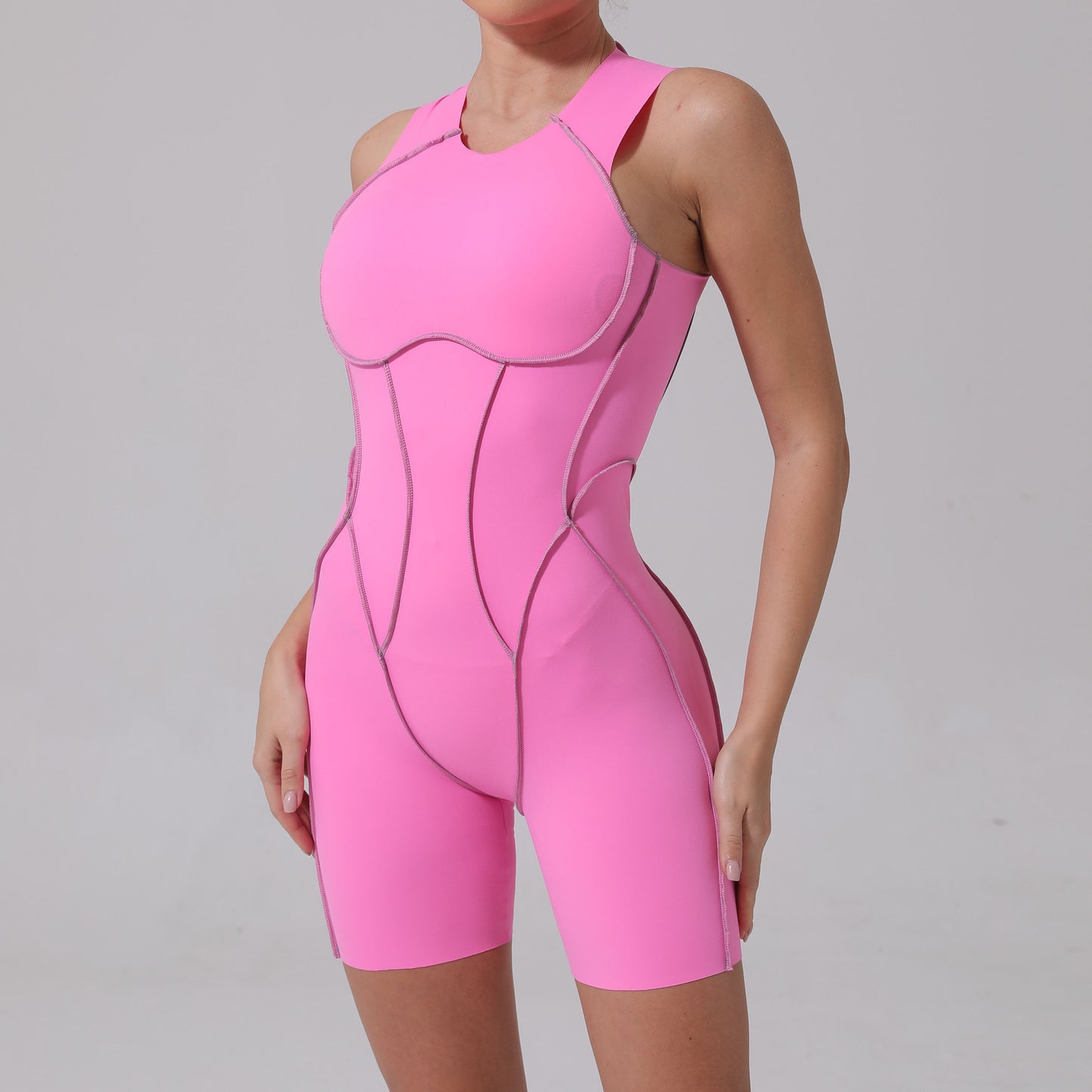 Tuta da yoga all-in-one alla moda da donna