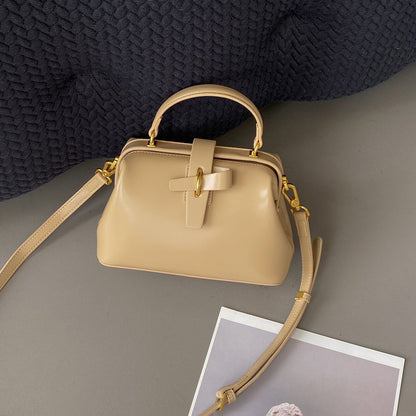 Affordable Luxury Fashion Cowhide Handbag Women