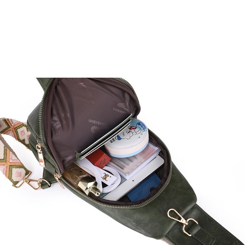 Borsa da petto alla moda per sport all'aria aperta da donna