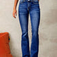 Neue verwaschene Street Skinny Retro Stretch Jeans Damenbekleidung