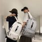 Amerikanischer Retro-College-Studenten-Ins-Rucksack