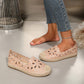 Fisherman Shoes Lightweight Flat Straw Women Hollow Out