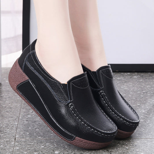 Scarpe casual con zeppa e plateau da donna Muffin