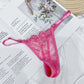Hohle Spitze, verstellbare Schnalle, niedrige Taille, weiche, bequeme Unterwäsche für Damen