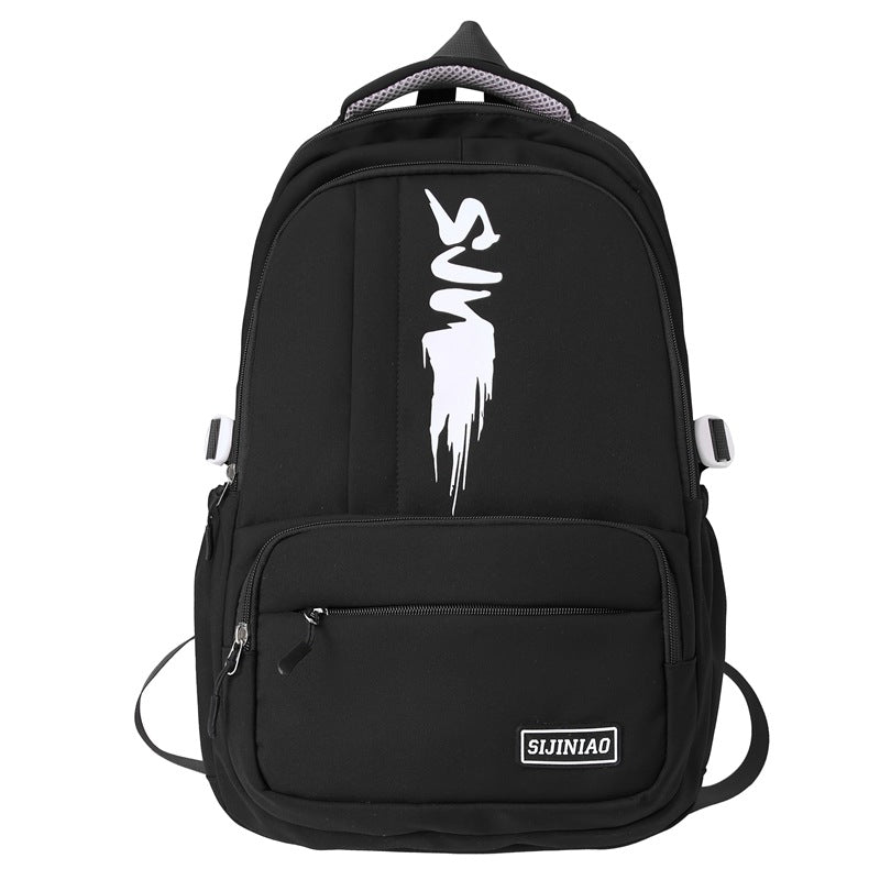 Amerikanischer Retro-College-Studenten-Ins-Rucksack