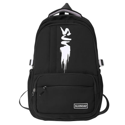 Amerikanischer Retro-College-Studenten-Ins-Rucksack