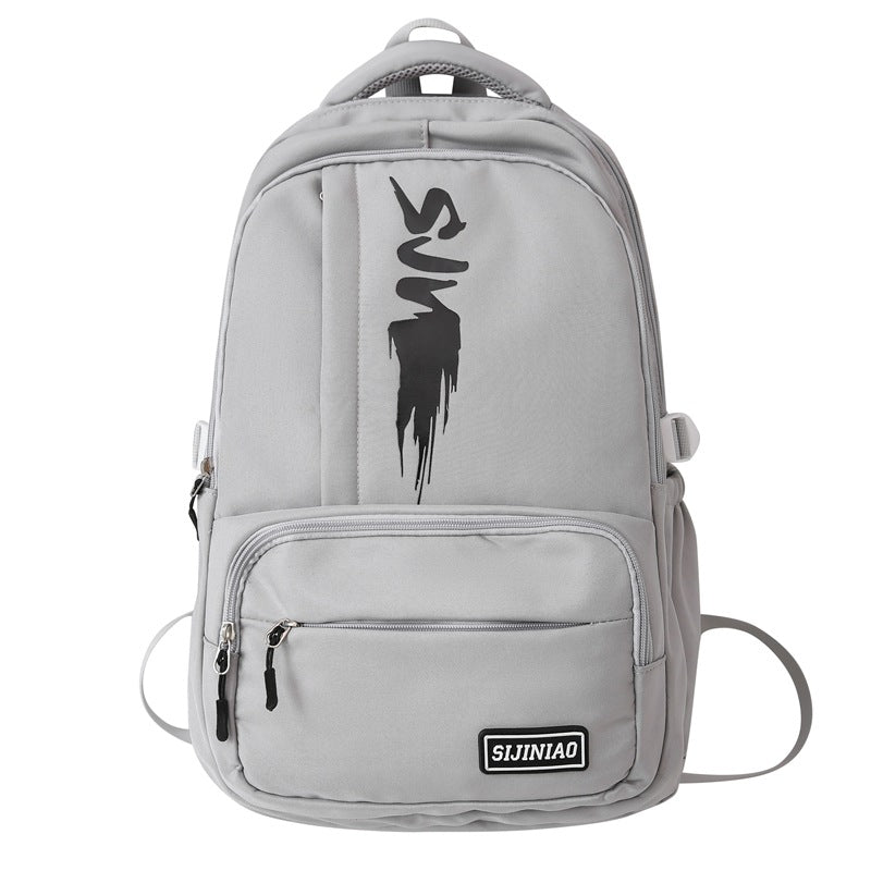 Amerikanischer Retro-College-Studenten-Ins-Rucksack