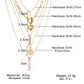 Personalized Creative Retro Simple Multi-layer Twin Necklace