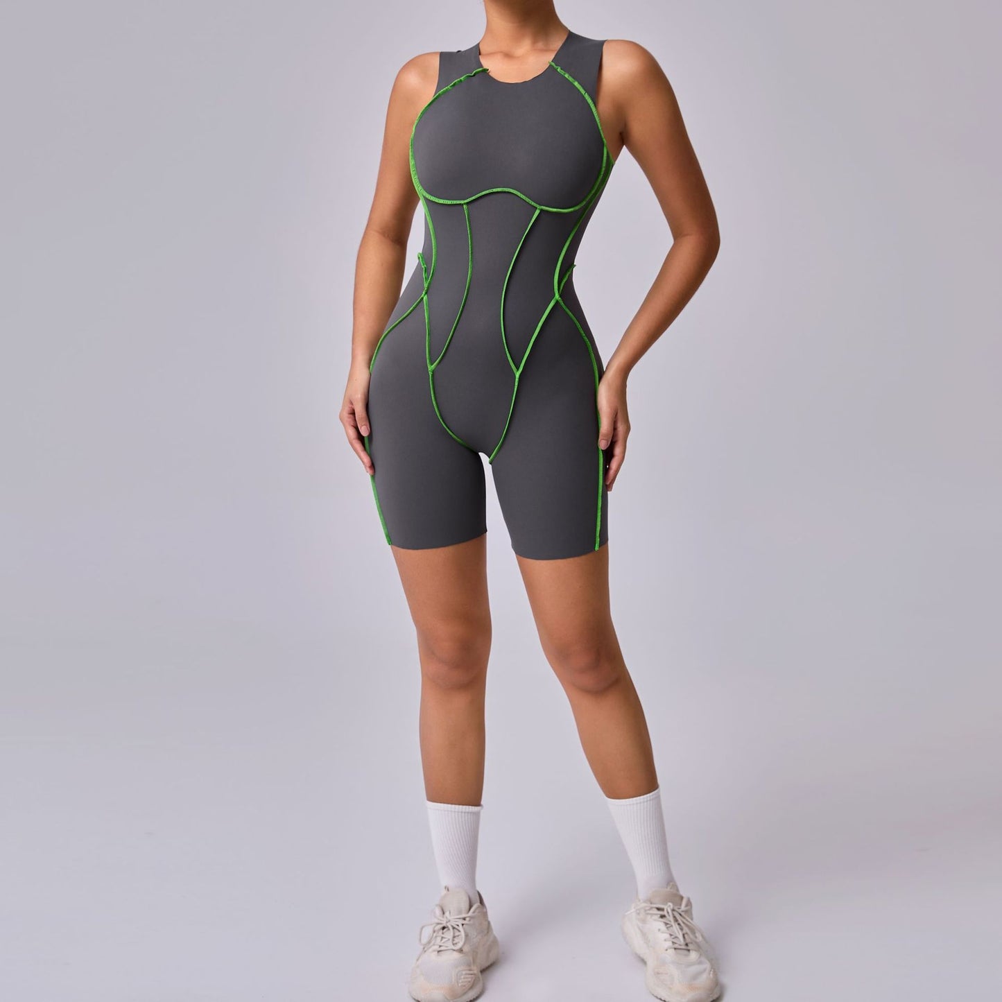 Tuta da yoga all-in-one alla moda da donna