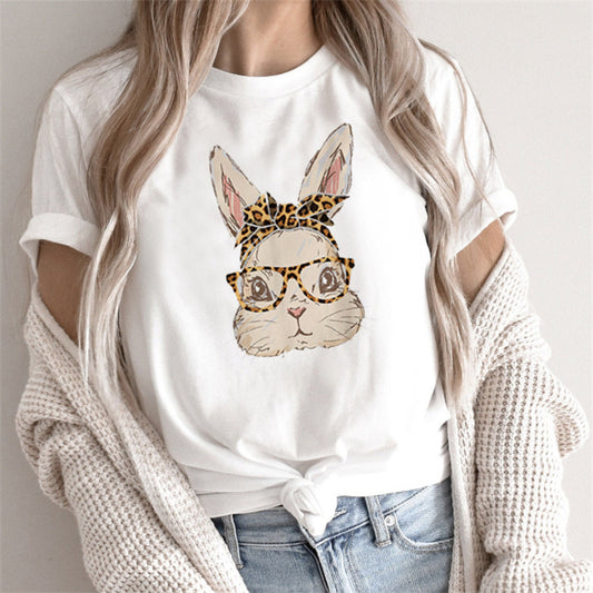 T-shirt personalizzata alla moda da donna a manica corta