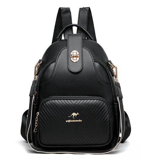 Ladies New Stylish And Versatile Go Out All-matching Backpack