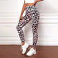 Pantaloni da yoga con stampa leopardata, abbigliamento sportivo e fitness, collant, abbigliamento esterno