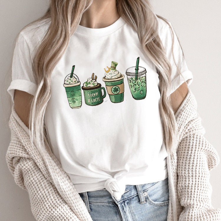 Fashion Personalized T-shirt Women's Short Sleeve