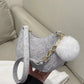 Casual Women's New Retro Solid Color Shoulder Messenger Bag